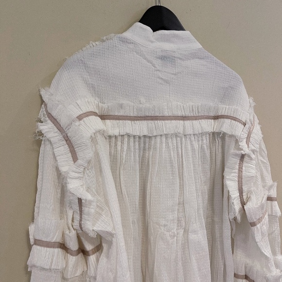 Aje White Harvest Blouse AU8=S - Picture 9 of 11